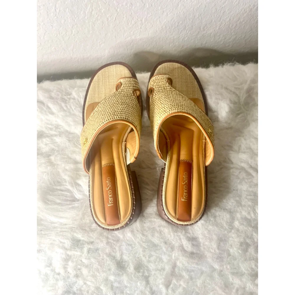 Franco Sarto Sia Slide Sandals Women Size 9.5M